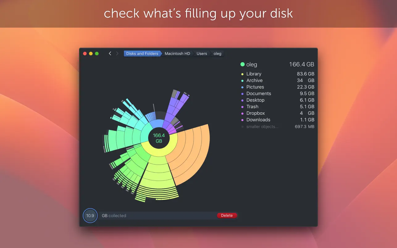 DaisyDisk screenshot 1
