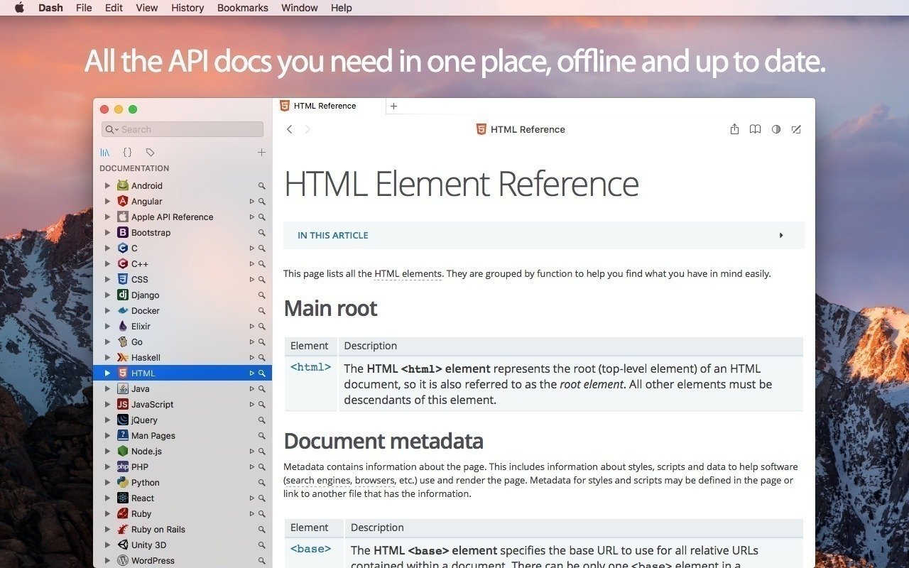 Dash screenshot 4