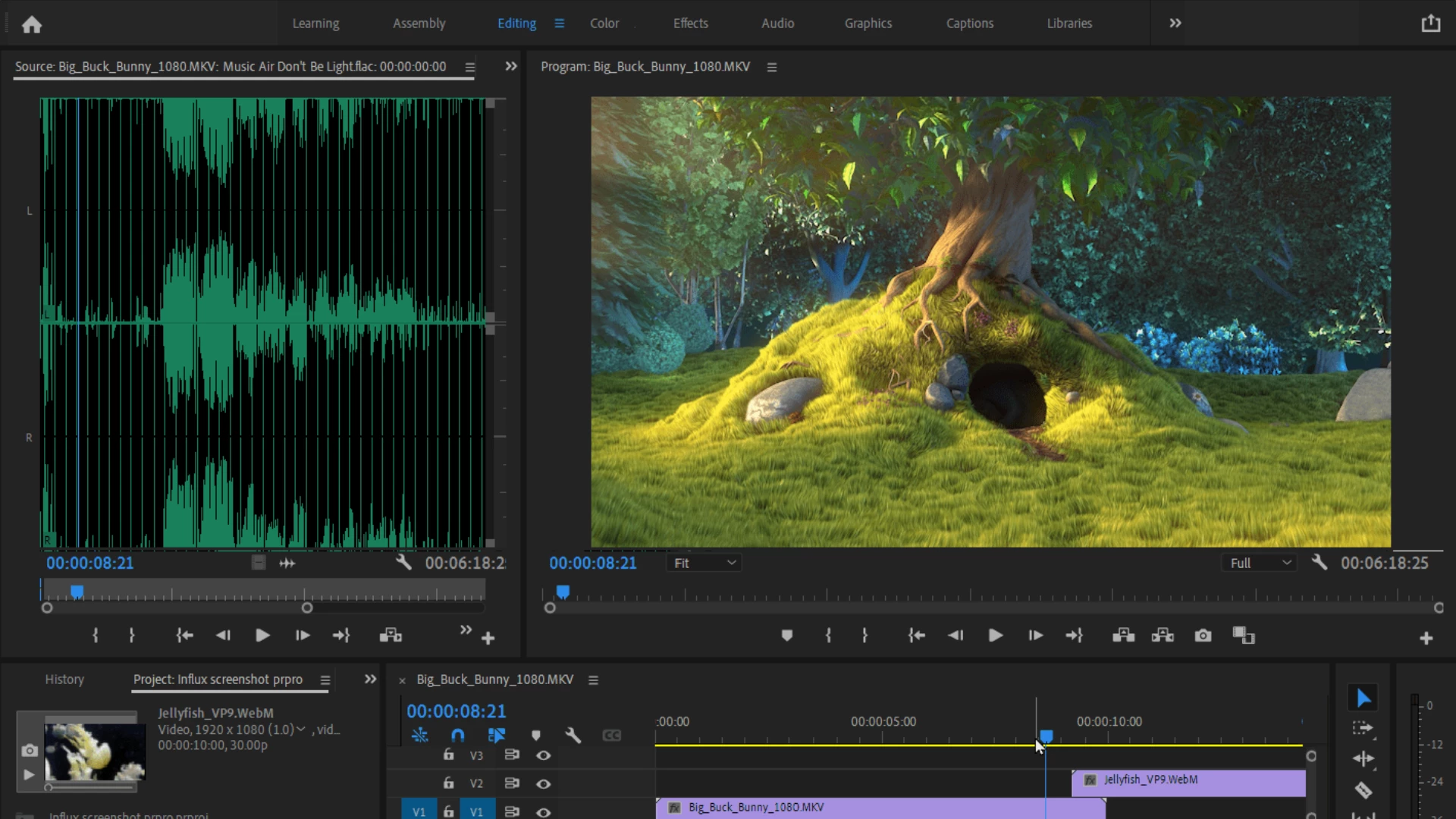 Influx screenshot 1