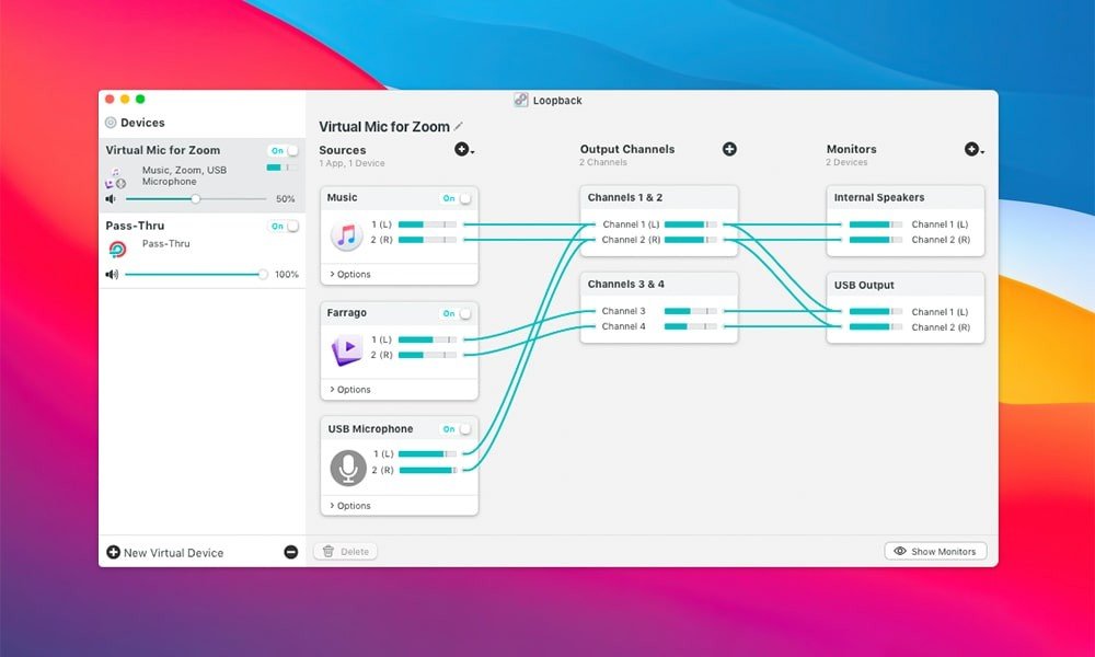 Loopback screenshot 1