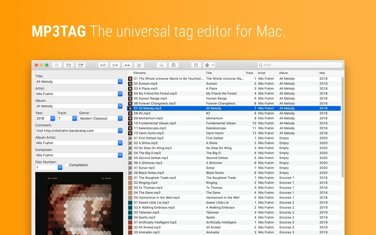 Mp3tag screenshot 1