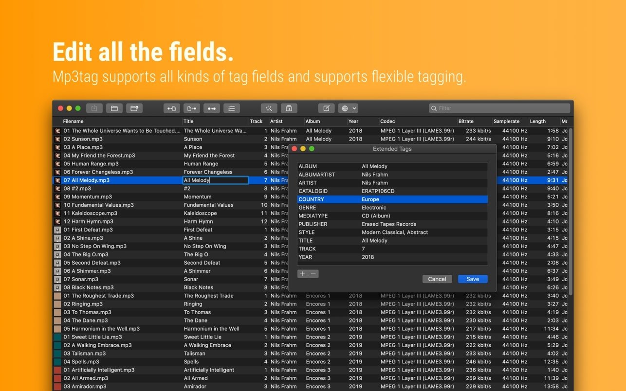 Mp3tag screenshot 2