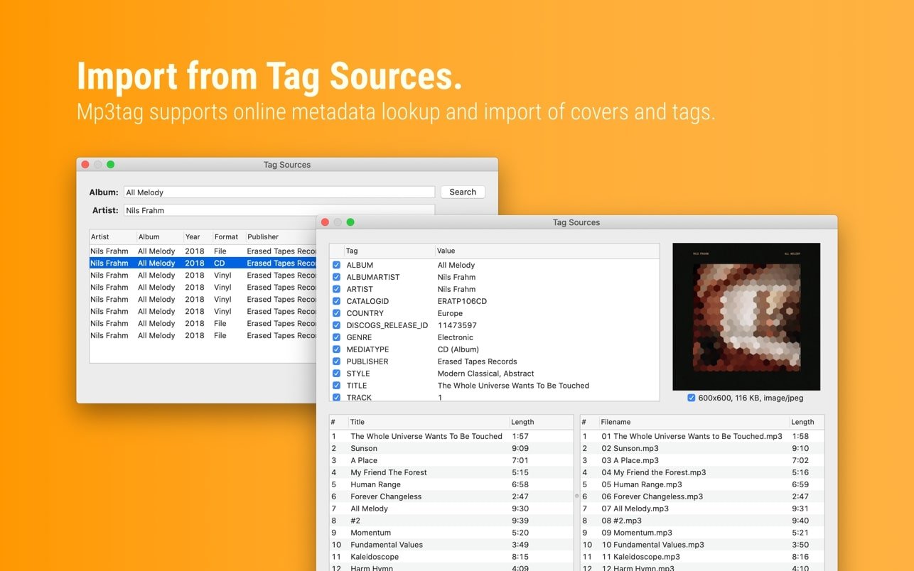 Mp3tag screenshot 3