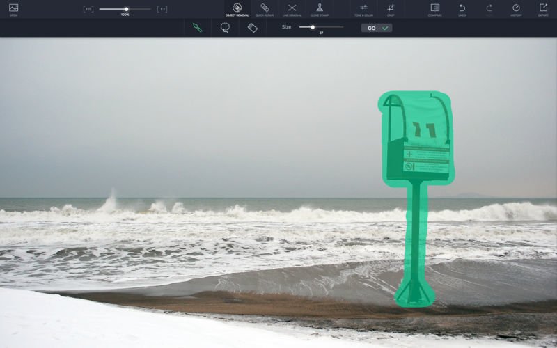TouchRetouch screenshot 1